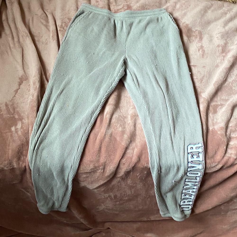 NOBO Gray Ribbed Joggers